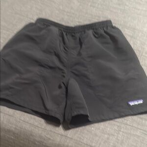 Patagonia Black Athletic Shorts Lightweight Performance